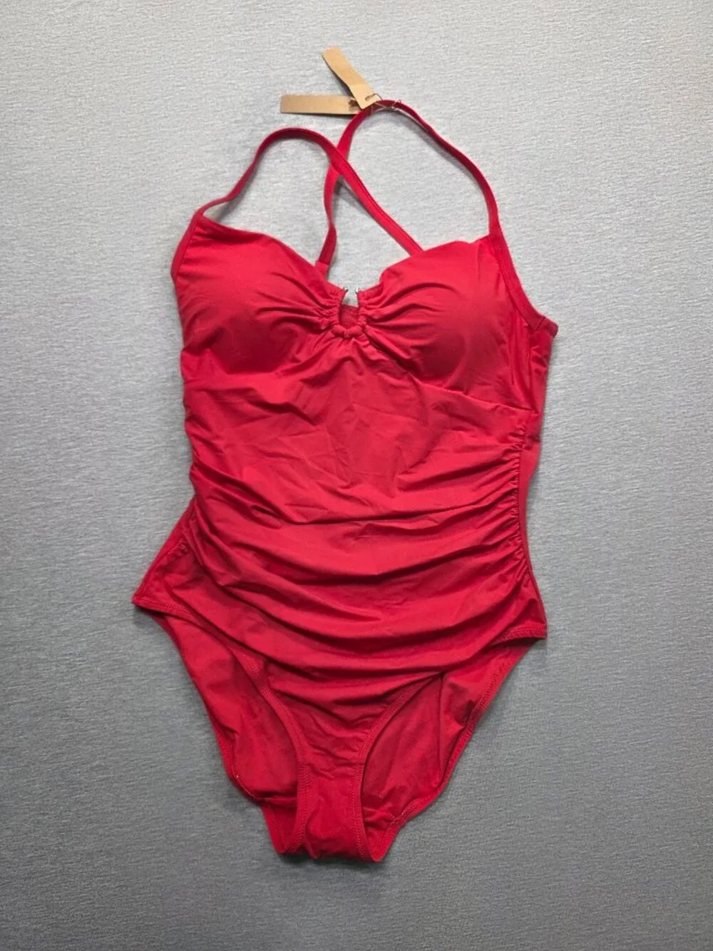 Shapellx U-Ring Tummy Control Womens One Piece Swimsuit